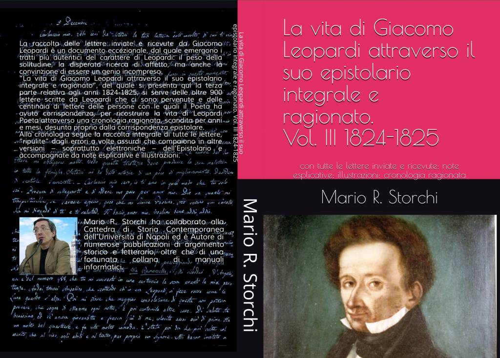 La vita di Giacomo Leopardi. Vol. III - Copertina
